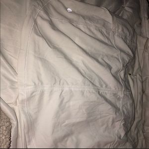 White Lululemon skirt